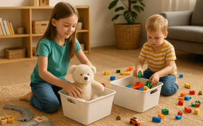 Aufräumen mit Kindern: 7 Tipps für Chaos ohne Meckern meistern