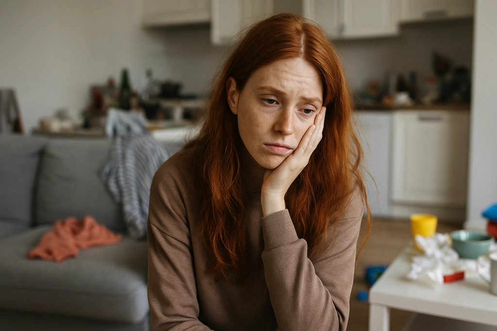 Wohnung unordentlich